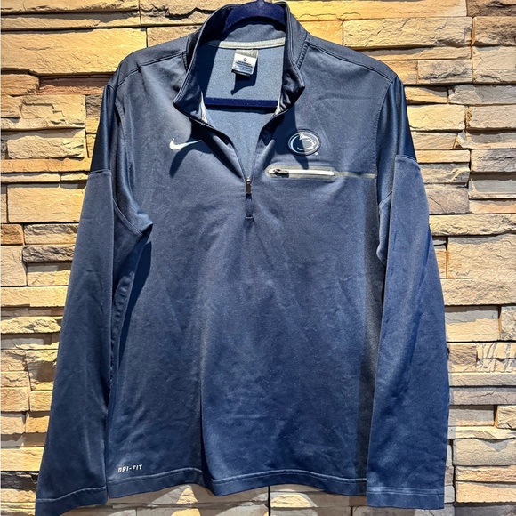 Nike Other - Nike Men's blue penn state Quarter-Zip Jacket M PSU